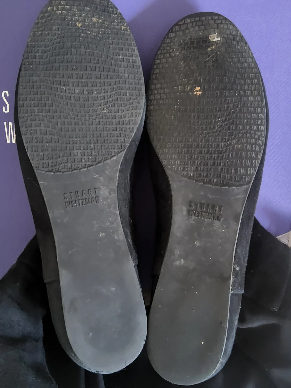 STUART WEITZMAN Over-the-knee flat boots